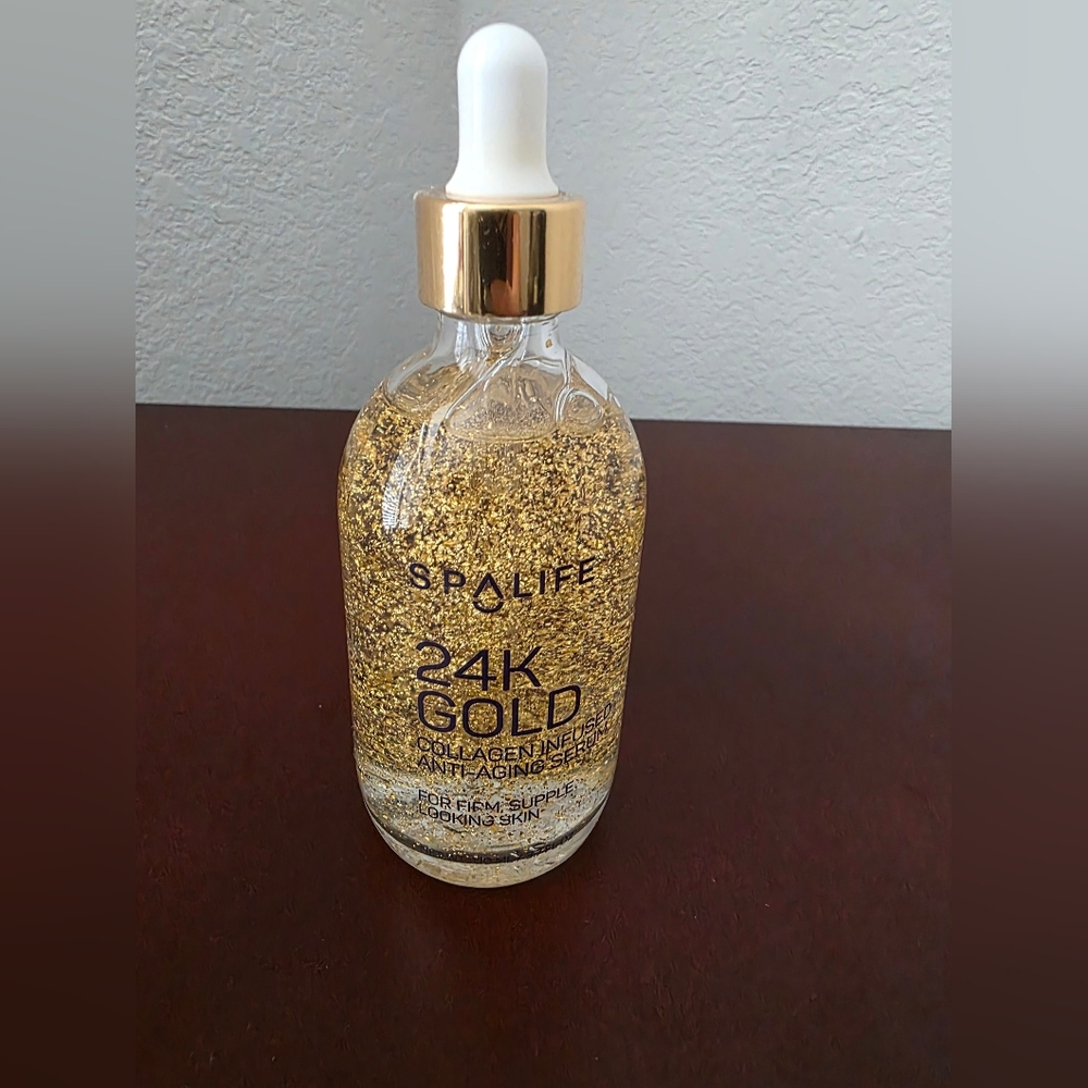 SPALIFE 24K Gold Collagen Infused Anti-Aging Skincare Serum